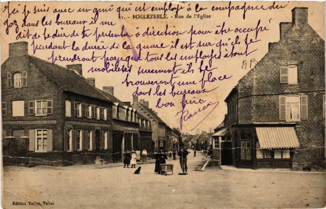 CPA BOLLEZÉLE - Rue de l'Église (512498)