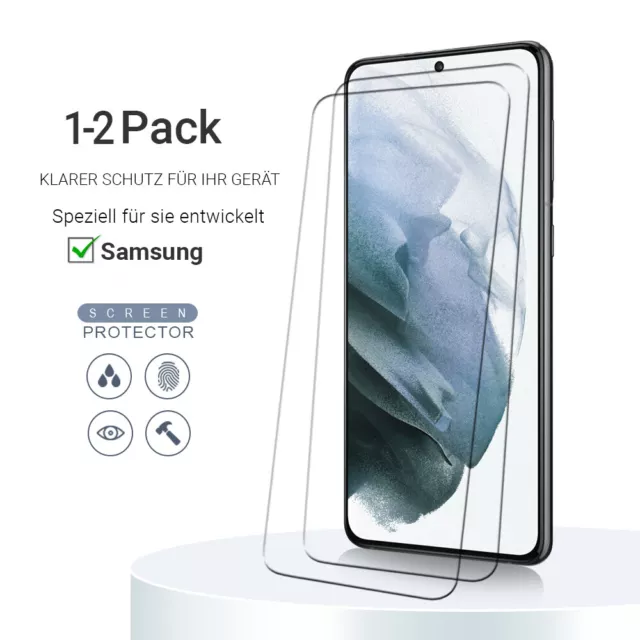 Panzerfolie für Samsung Galaxy A23 A54 S22 S23 5G Display Schutzglas Premium 9H