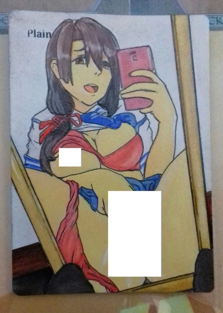 MTG ALTERED CARD - hand painted sexy anime girl magic the gathering card  $15.01 - PicClick