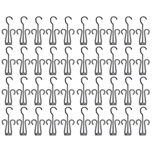 40 PCs Schuh Display Hakenschuhe Trocknungsregal Schuhhänger Slipper Haken
