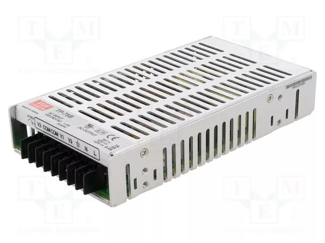 TP-75B 75W 5V/+12V/-12V Alimentatore Switching Mean Well Originale-Power Supply