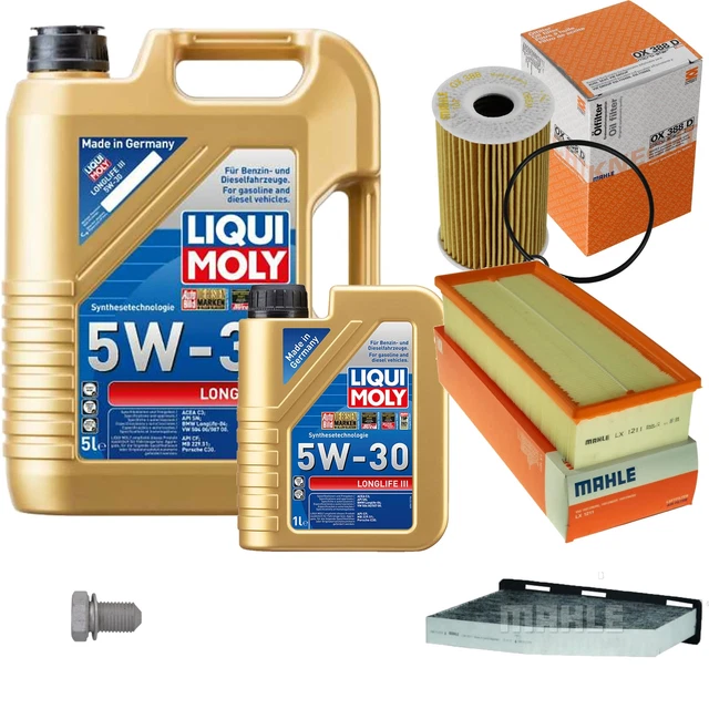 PACCHETTO ISPEZIONE MANN-FILTER 5L MANNOL Energy Premium 5W-30 per