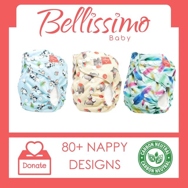 Réutilisable Lingette Couche Bellissimo Baby Couches Insertions