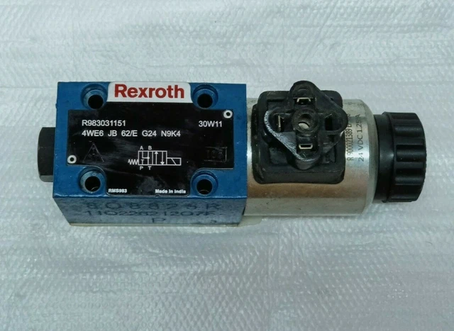 Électrovanne De Commande Directionnelle 4WE6 G 230V AC – Réf. D1VW009CNT, Débit 21 Gpm, Neuve
