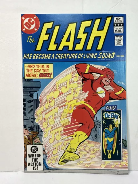 The Flash #307 Dr. Fate DC Comics 1982 NM- 9.2