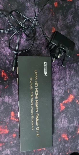KanaaN UHD 6x2 hdmi Matrix Switch