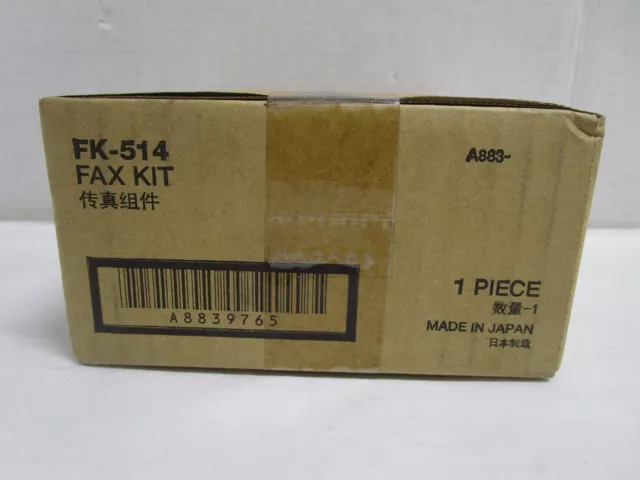 FAX KIT FK-514 Konica Minolta Bizhub Copier NEW SEALED SEE PHOTOS SHIPS FREE!