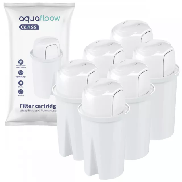 6 cartuchos de filtro para Brita Classic Britta de AquaFloow