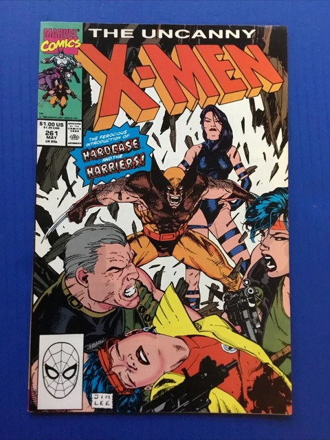 Uncanny X-Men #261 Marvel Comics May 1990 Jim Lee A2