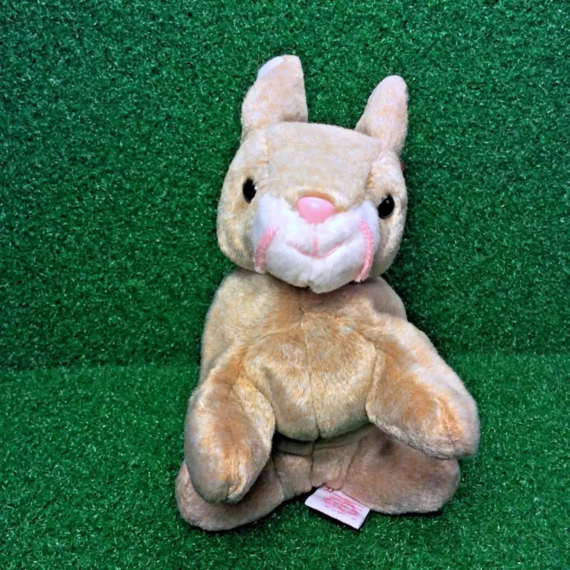 Ty Beanie Baby Easter Special Nibbly The Bunny Rabbit Retired Plush Toy - MWMT 3