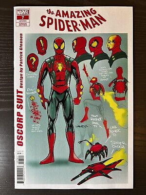 Amazing Spider-Man #7 Marvel Comics Gleason Design 1:10 Variant