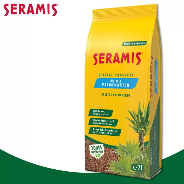 Seramis 7,0 Litre Spezial-Substrat pour Paumes Remplace Erde Pot Arbre Plantes