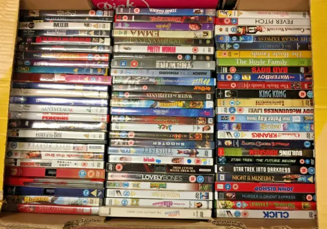 Media Job Lot - 5 Boxes of DVDs- unchecked / untested               MEDIA CCC142 3