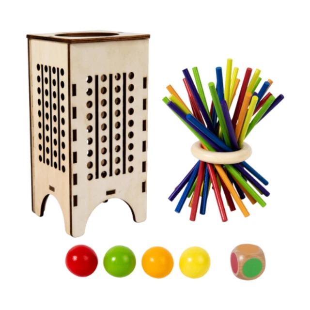 Lot De 10 Dés En Bois Naturel 16 Mm – KAPSING, Artisanat Soigné, Pour Jeux De Société, Rôle, Stratégie