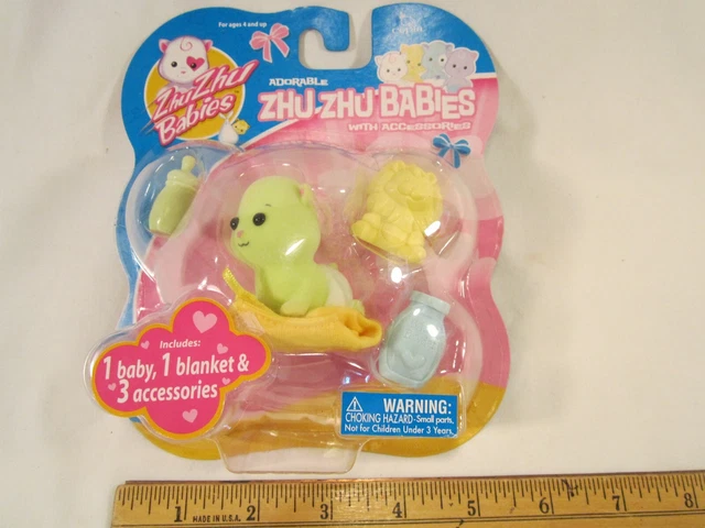 ZHU ZHU BABIES With Accessories 2010 CEPIA [Y96]
