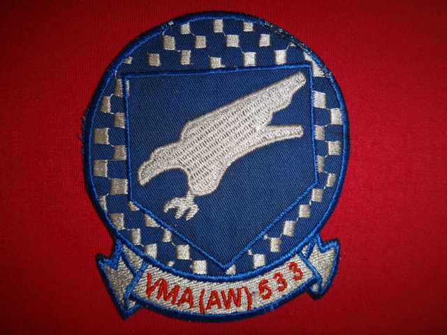 VIETNAM WAR USMC Marine Attack Squadron VMA(AW)-533 Patch £10.46 ...