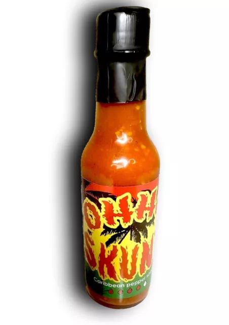 Ohhh Skunt! Caribbean Pepper Sauce 5 Oz Ounce