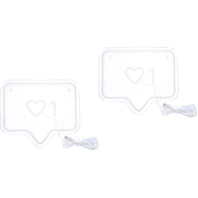 2 PACK CHRISTMAS Light Gaming Lighting Neon Party Bar Decor Wall