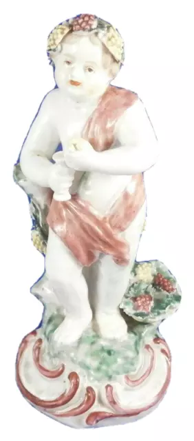 Antique 18thC Bristol Plymouth English Porcelain Figurine Figure Porzellan Figur