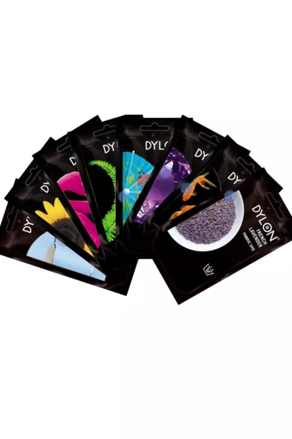 Dylon Hand Dye - 50G, 24 Colours Available - New Improved Colours - See Images!