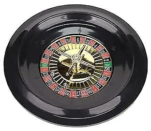 10 Inches Roulette Wheel, American Style Roulette, for Game Night