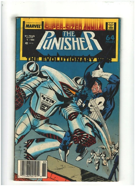 Punisher Annual #1 GD/VG 3.0 Newsstand Marvel Comics 1988