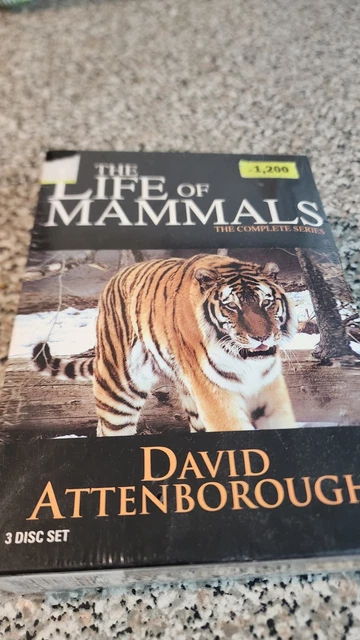 THE LIFE OF Mammals The Complete Series David Attenborough DVD Box