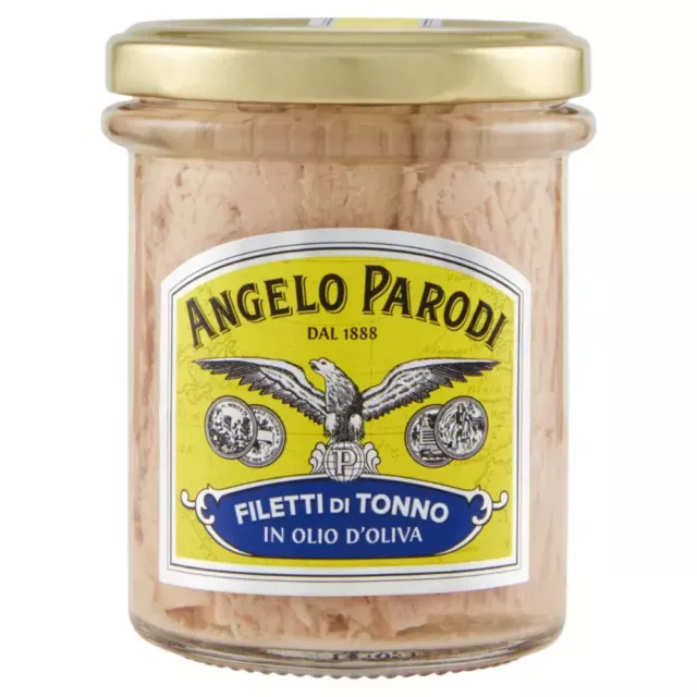 Angelo Parodi Filetti di tonno in olio d'oliva 195 g