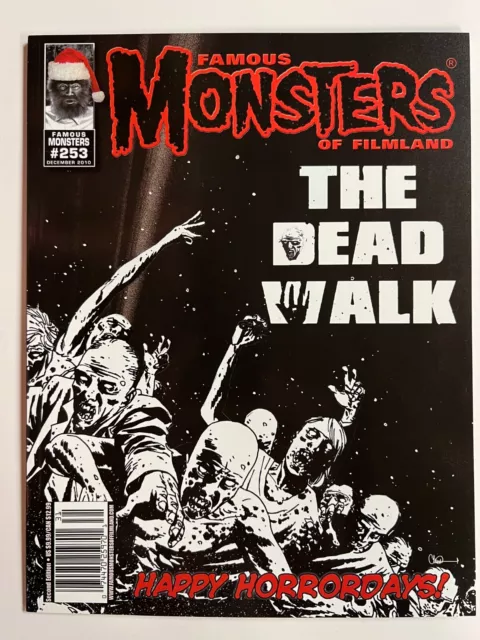 Famous Monsters of Filmland #253 Walking Dead B/W Variant MovielandClassics 2010