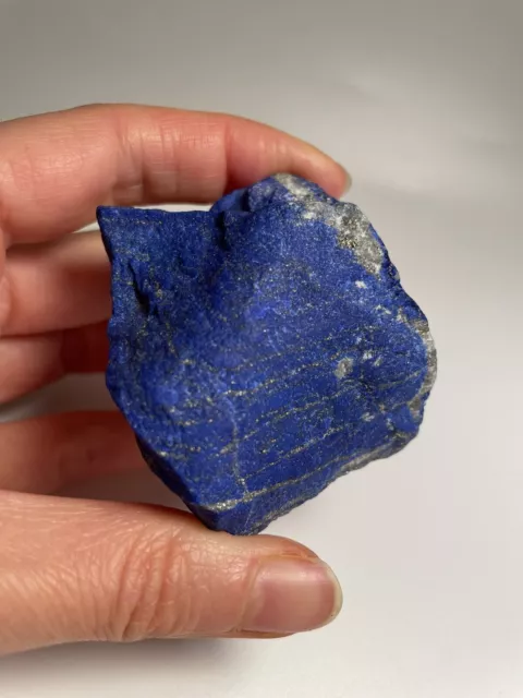 USA Seller ~ Fine Afghanistan Lapis Lazuli Rough Chunk ~ 168 Grams