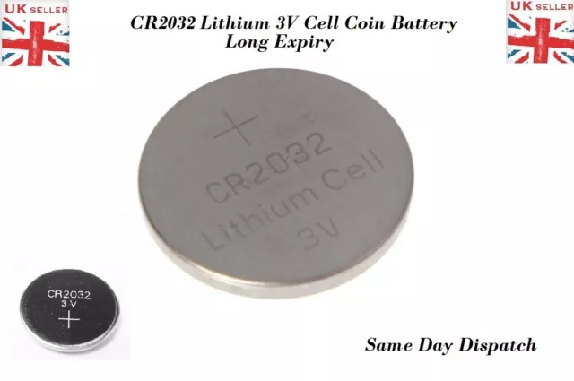 10X CR2032 CR2025 Battery Lithium Coin Cell 3V WATCH CMOS BIOS MOTHERBOARD PC