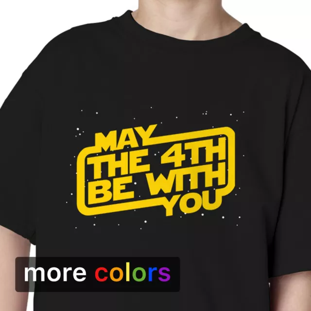 Star Wars Day, May the 4th Be With You Kids Boys Girls T-shirt, Darth Vader Tee
