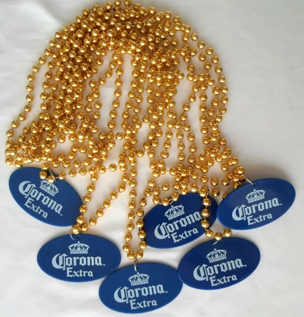 9 piezas Abridores de Botellas CORONA EXTRA CERVEZA FIESTA FAVORES Mardi Gras Collares Sombrero 2