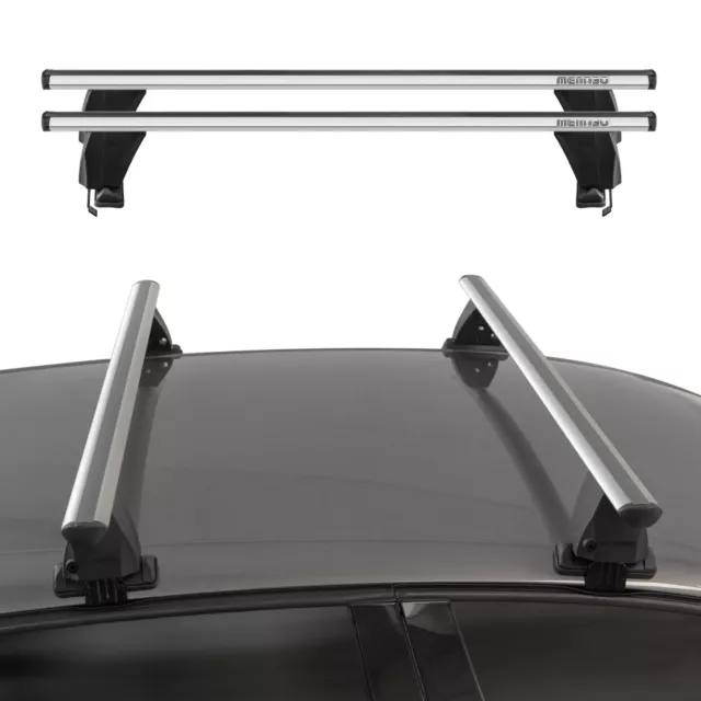 Barres de toit Transversales pour BMW Serie 2 F46 Gran Tourer 2014-2023 Alu Gris