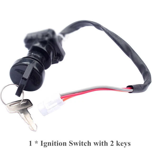 1PC Universal Motorcycle Motorbike ATV  Ignition Switch  W/2 Keys Kit