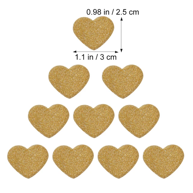 400 Pcs Bride Dining Room Decor Table Wedding Glitter Confetti 3