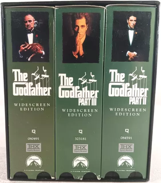 THE GODFATHER COLLECTION VHS 1992 6-Tape Set $13.07 - PicClick