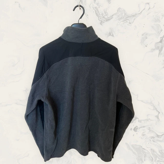 Giacca in pile da uomo grigia The North Face con cerniera intera - taglia media (M) M246 2