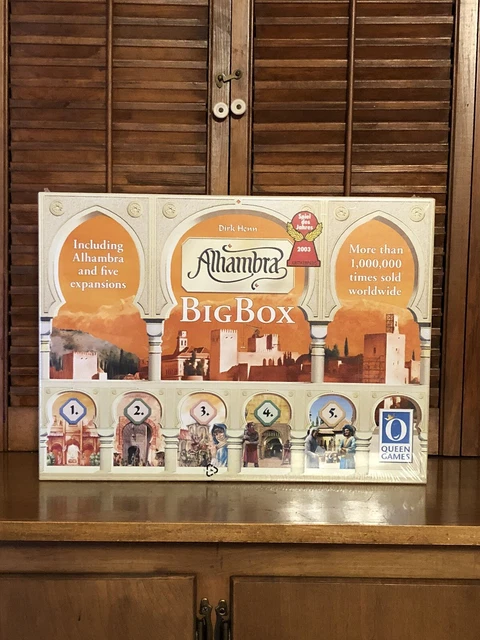 ALHAMBRA BIG BOX Edition Queen Boardgame [5 Expansions included] £93.82 ...