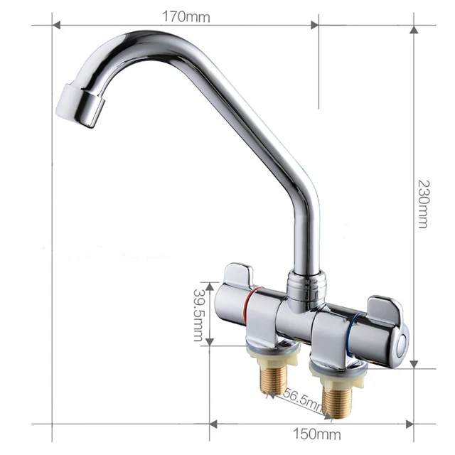 Fullrain Cold Water Wall Mounted Kitchen Tap, High Quality Fullrain Cold Water Wall Mounted