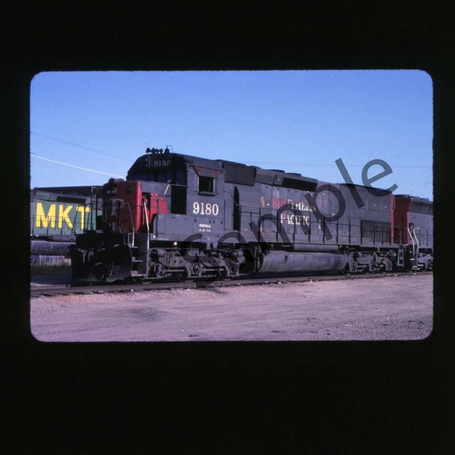SP 9180 on May 1980 at Denison, TX Orginal Kodachrome Slide S14