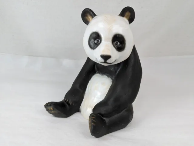 Herend Guild Smithsonian Panda Bear #15671 Natural Color LRG LE 445/500 EXC