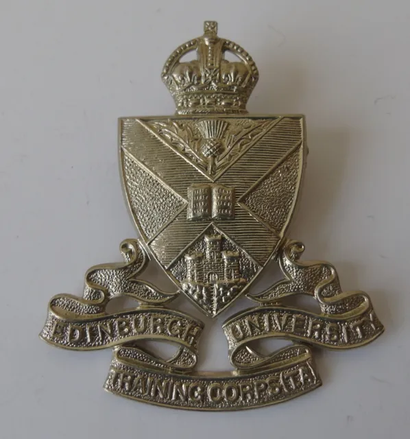 Edinburgh University Officer Training Corps OTC Cap Badge