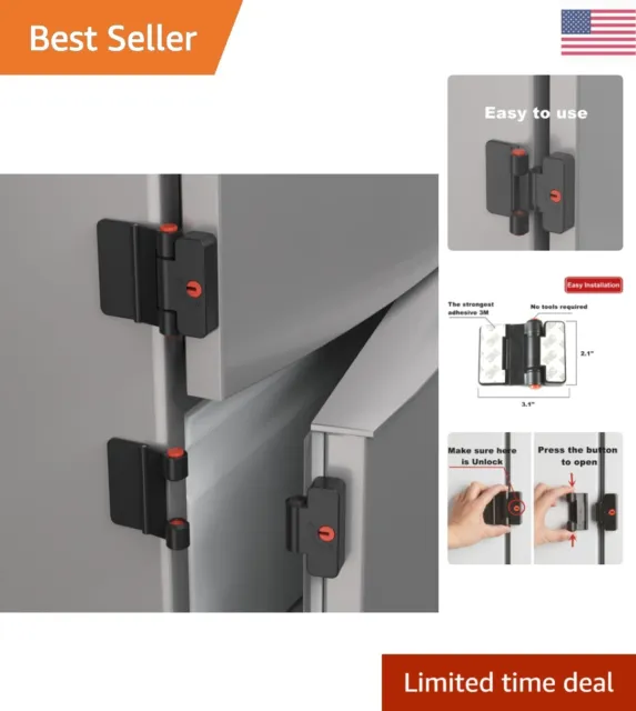 KidCo Adhesive Mount Magnet Lock - Starter Set