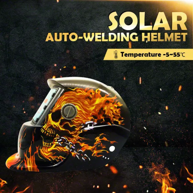 Solar Auto Darkening Welding Helmet Mask ARC/TIG Welder Machine