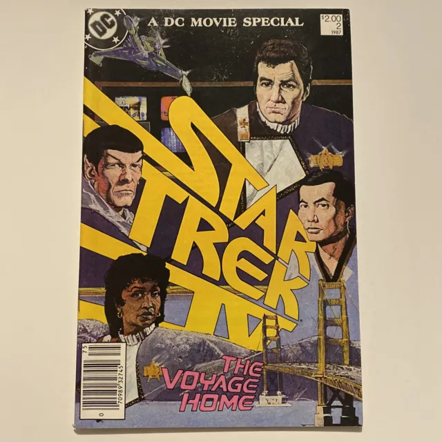 *** STAR TREK IV: THE VOYAGE HOME #2 *** Kirk Copper Age DC Comics 1987 … VF+