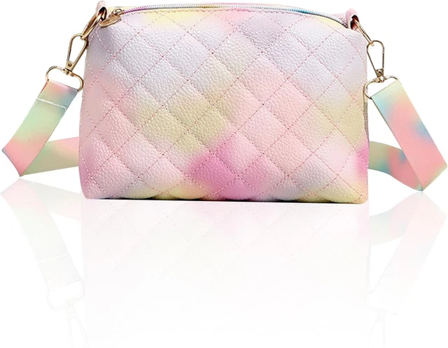 Borsa A Tracolla Per Bambine | In PU Con Palla Di Peluche | Tracolla Regolabile | Regalo Compleanno - Foto 3