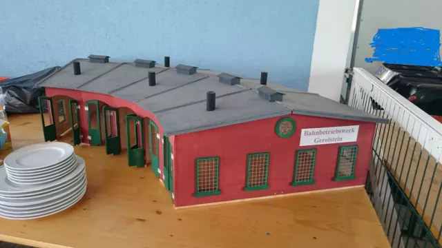 modelleisenbahn spur g gebäude