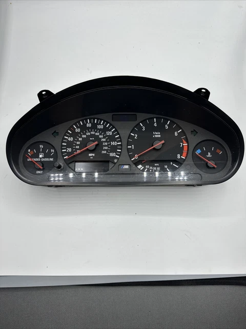 96-99 BMW M3 E36 Instrument Cluster Speedometer Tachometer manual 96-99 BMW M3 E36 Instrument Cluster Speedometer Tachometer manual