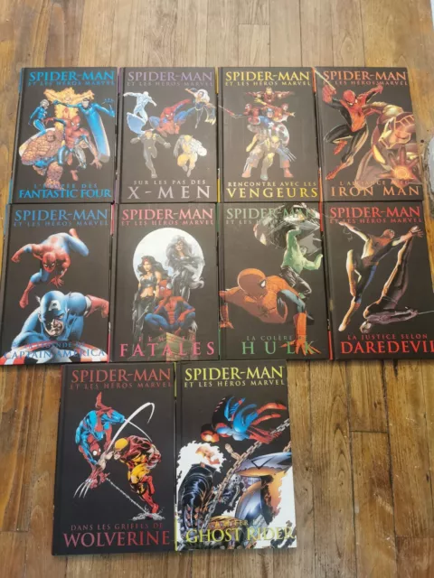Lot 10 tomes, Livre, Spider-Man Et les Héros marvel